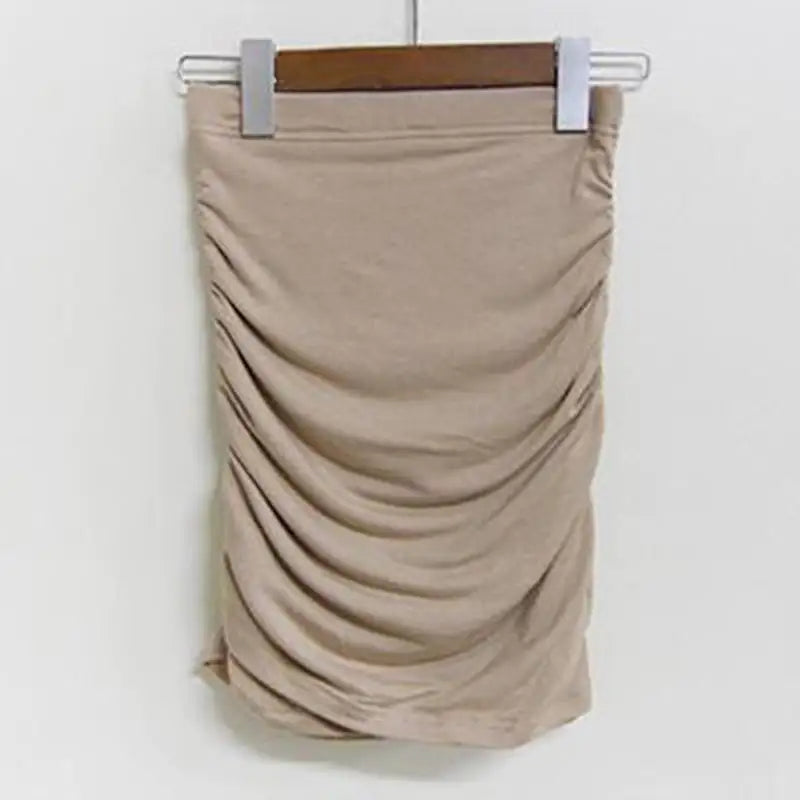 High Waist Elastic Short Skirt for Women
