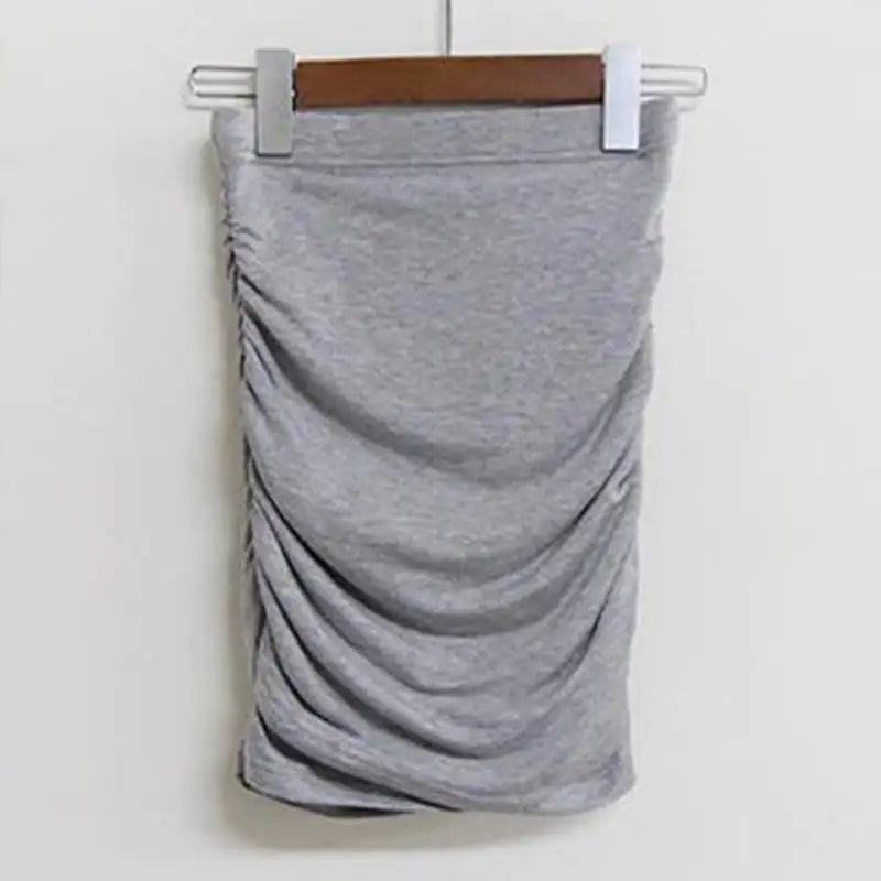 High Waist Elastic Short Skirt for Women